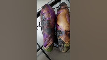 asmr eggplant #asmr #satisfying #viral #short