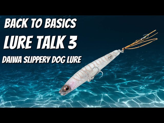 Daiwa SLIPPERY DOG lure for Whiting. 