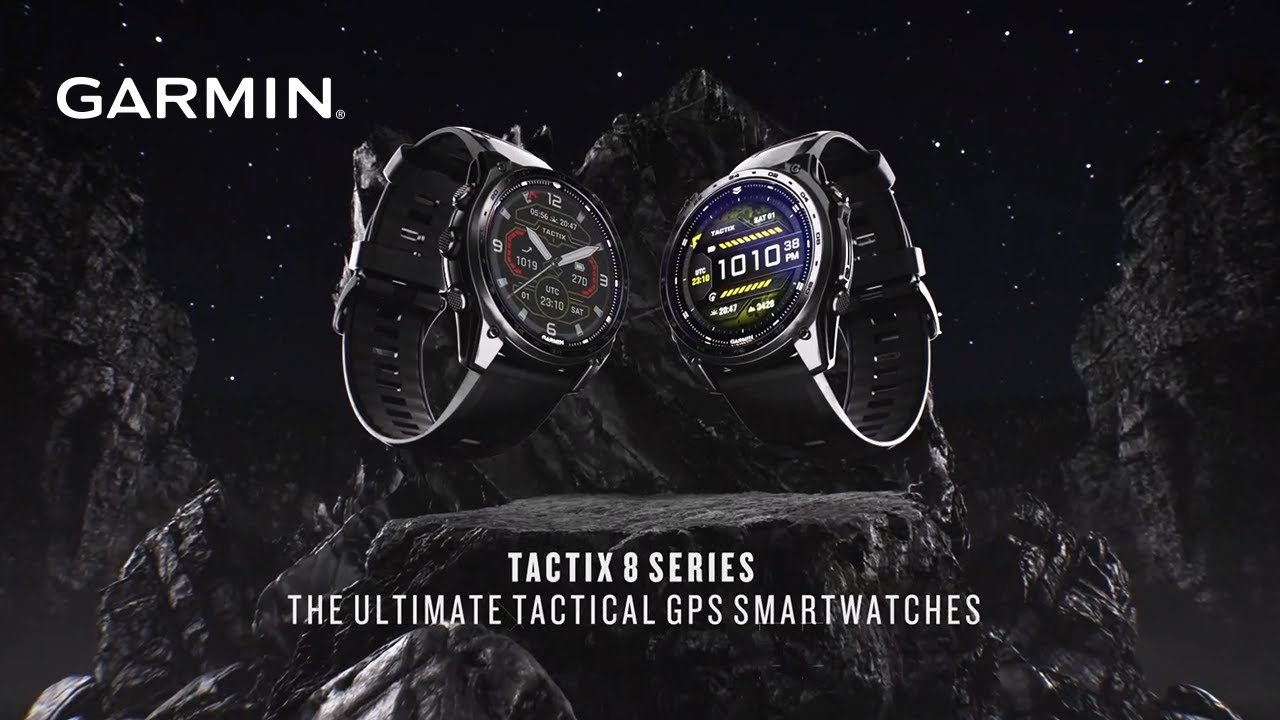 Garmin Tactix 8, Premium Tactical GPS Smartwatch, 51mm