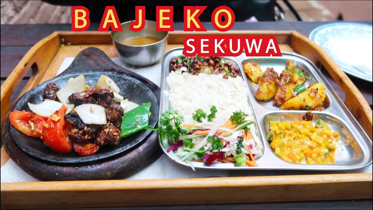 🥩BAJEKO SEKUWA🔥Nepali Food BBQ Grill🇳🇵 YouTube