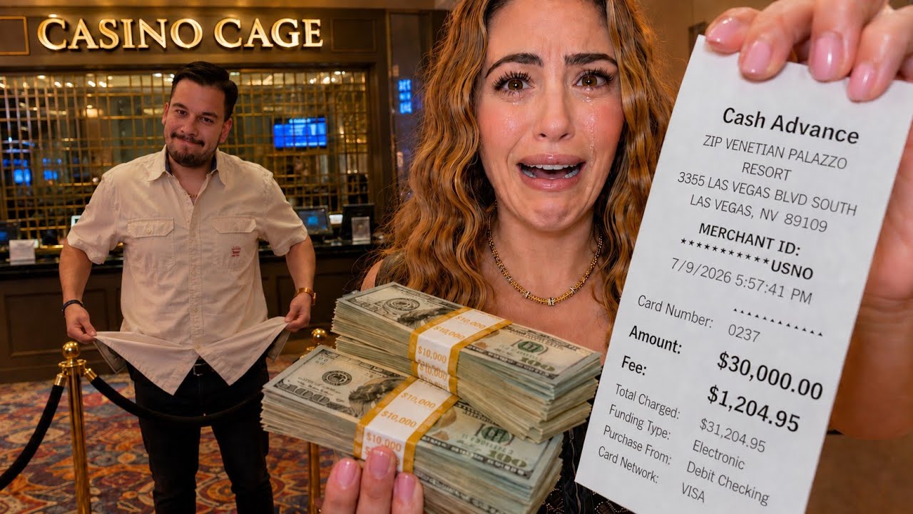I Took Out A MASSIVE CASH ADVANCE At The Casino To Win My Money Back!!