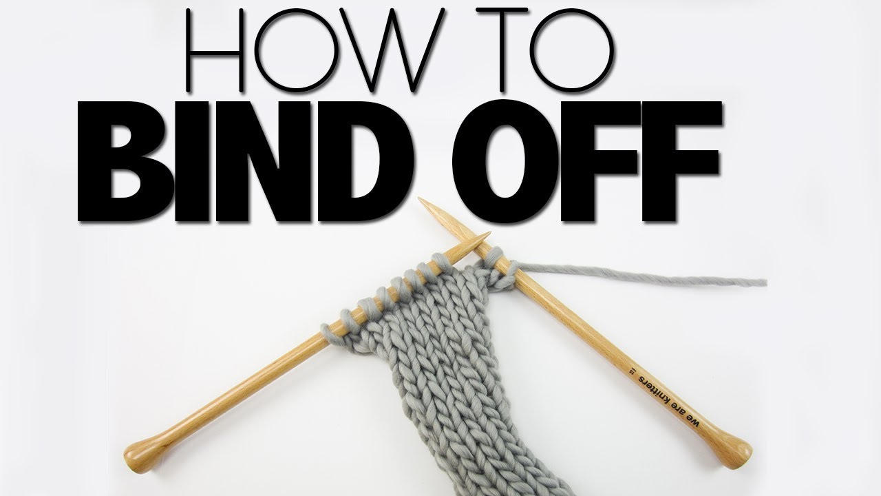 How off. Bind. To bind. To Cast off. To bind w.
