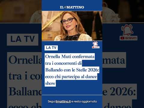 Video Ornella Muti confermata tra i concorrenti di Ballando con le Stelle 2026