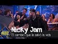 Nicky Jam cuenta el cambio que le salvó la vida: "El amor que me dio Colombia" - El Hormiguero 3.0