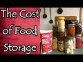 The Cost of Food Storage