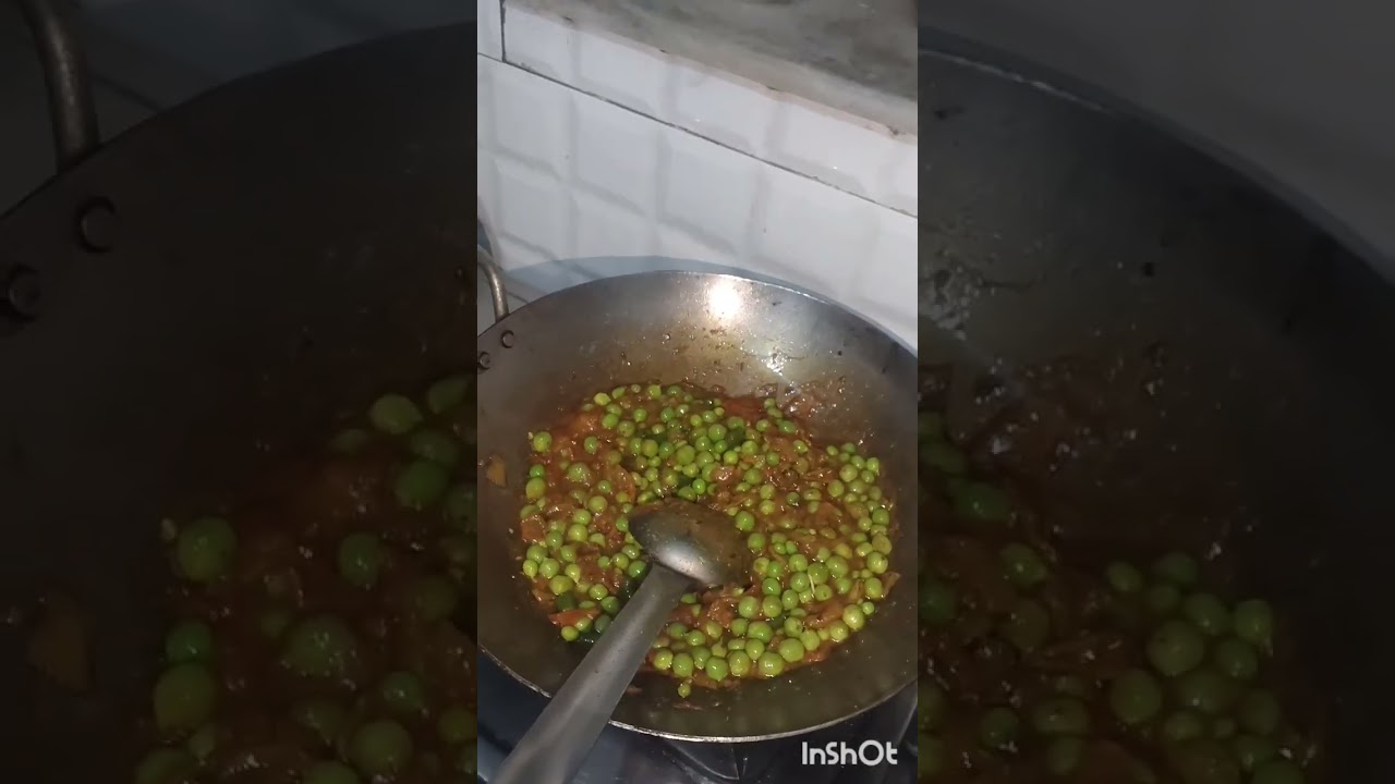 Mutter Paneer at home