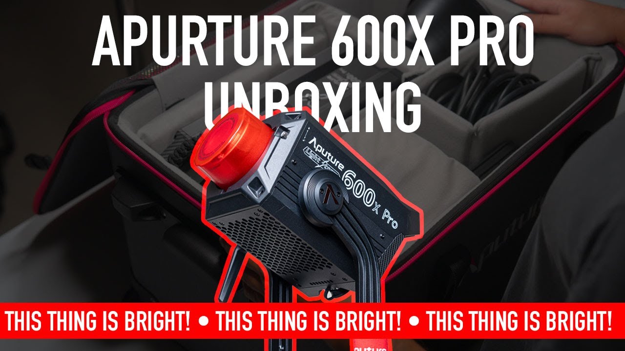 Apurture 600x pro unboxing