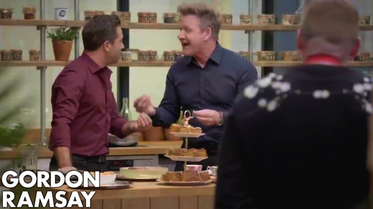 Gordon Ramsay and Gino D’Acampo Do A Blind Taste Test