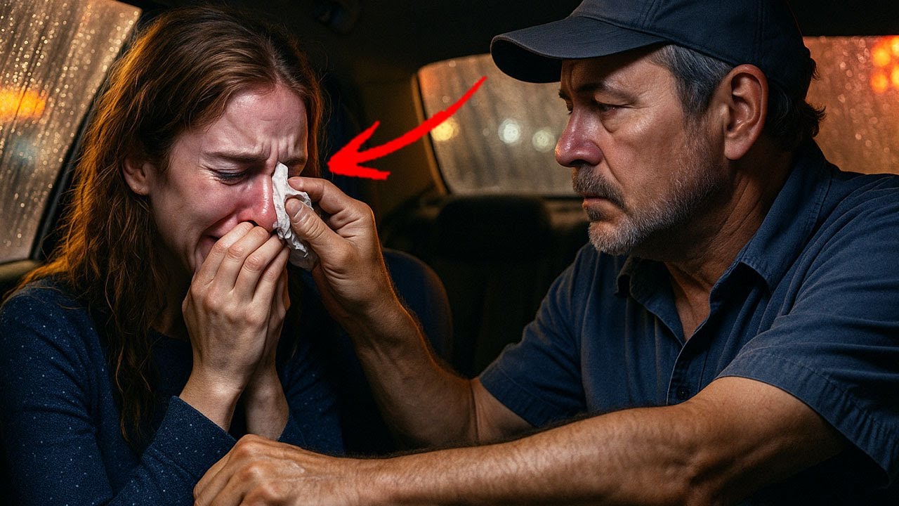 A Taxi Driver Consoled A Crying Woman.....Next Day She Became a ...