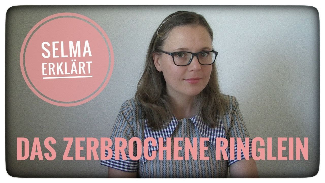 Das Zerbrochene Ringlein Joseph Von Eichendorff Selma erklärt: Joseph von Eichendorff, Das zerbrochene Ringlein - YouTube