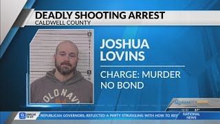 Man charged in connection with Caldwell County murder