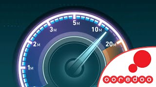 Ooredoo PS  اختبار سرعة الانترنت من اوريدو