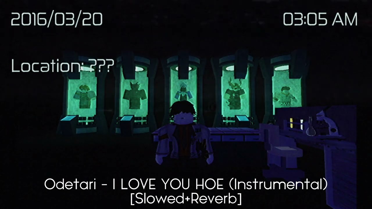 Odetari - I LOVE YOU HOE (Instrumental) [SLOWED+REVERB]