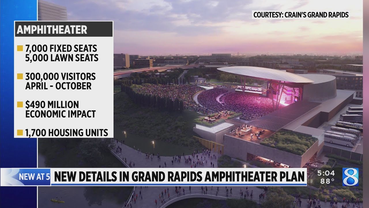 GR amphitheater to seat 12,000, host 50 events a season