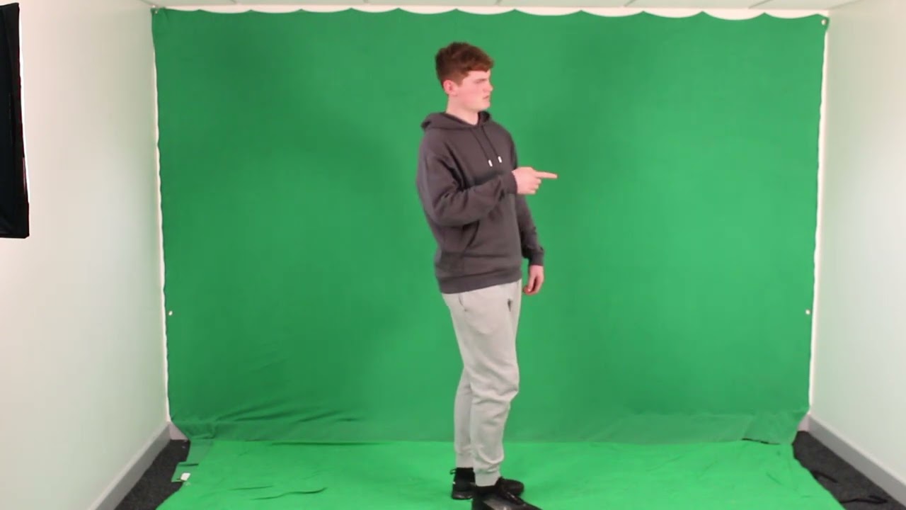 Green Screen Raw Footage Clip 1