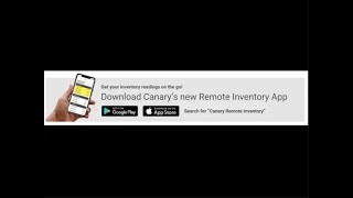 Canary Remote Inventory Mobile App - Demo screenshot 3