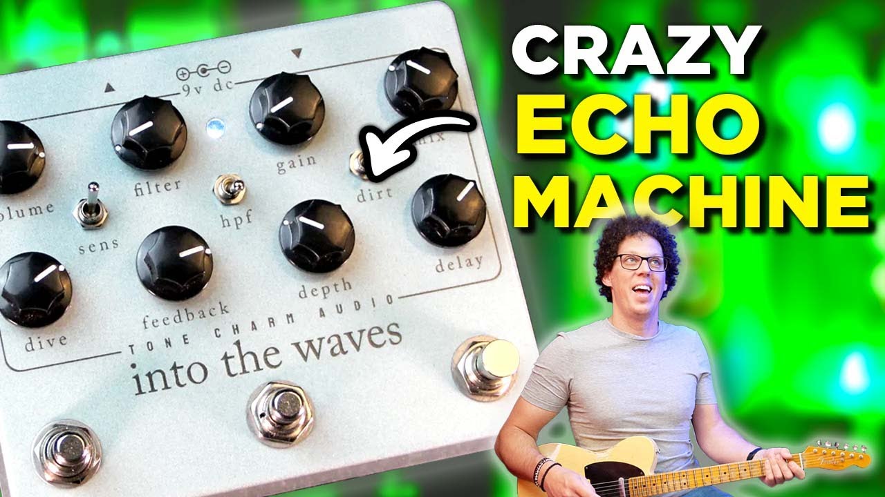 Shoegaze Heaven Into The Waves Modulating Echo box of Joy! Tone