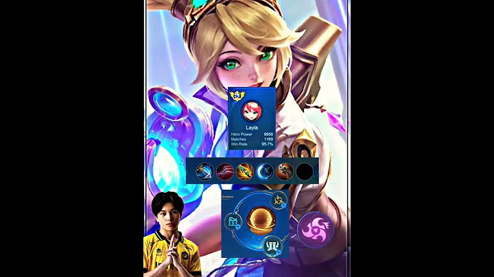 Layla Best build 2025 (Gold LANE) | Layla MLBB #mobilelegends #mlbb
