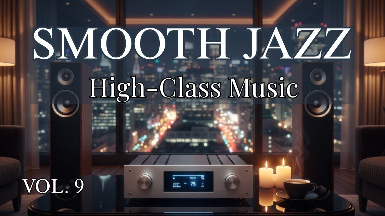 SMOOTH JAZZ FUSION - RELAXING HIGH CLASS MUSIC - CITY LIGHTS SMOOTH AFFAIR Vol.9