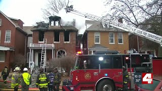 Third fire in south St. Louis neighborhood under investigation as residents suspect squatters