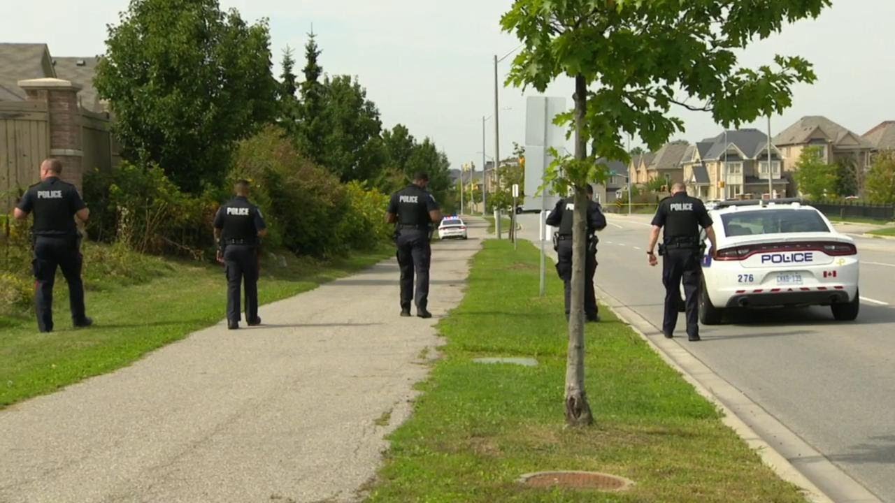 Firearms exposed, but no shots fired in Brampton incident: police - YouTube
