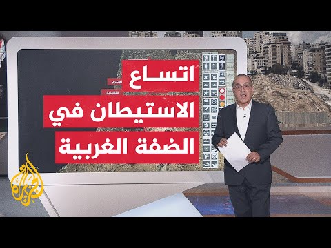 عبر الخريطة التفاعلية.. الاحتلال يعلن مشاريع استيطانية جديدة في الضفة الغربية