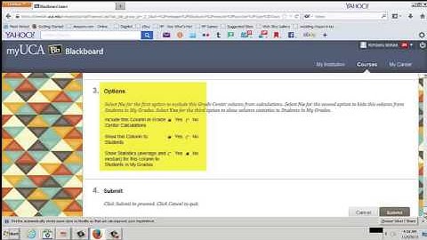Adding and Deleting Columns in the Grade Center