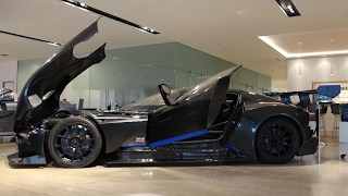 Aston Martin Vulcan up close. Interior, engine bay and exterior.