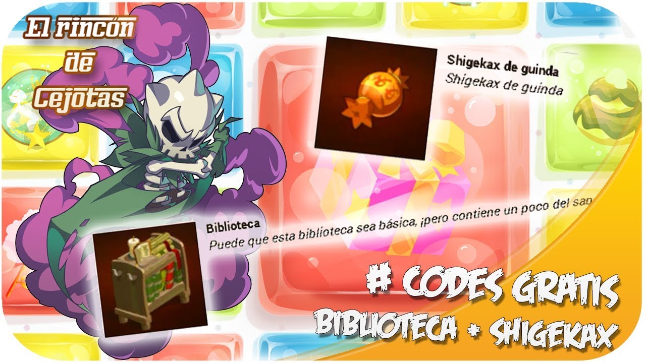 ¡CODES GRATIS! Wakfu/Dofus (Biblioteca + Shigekax) games people play