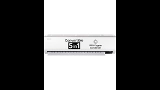Samsung 1.5 Ton 5 Star (5-in-1 Convertible Cooling, 2023 Model, AR18CYNZABE, Stabilizer Free Oper...