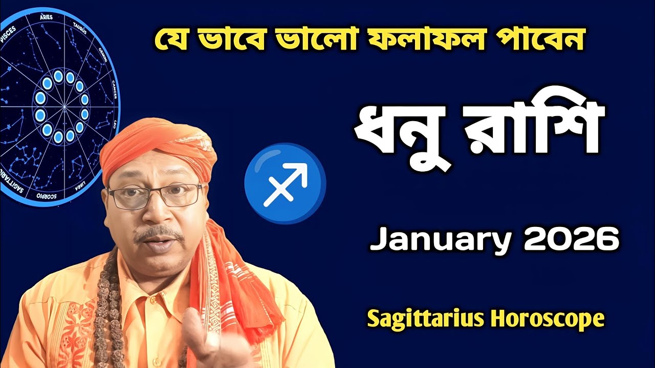 ধনু রাশি, পূর্ণাঙ্গ ধারণা!🤔 Sagittarius Horoscope January 2026