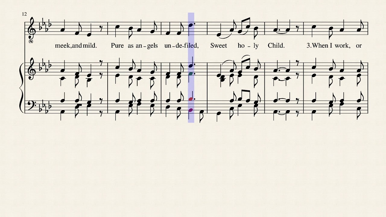 Jesus, Teach Me How to Pray (Melody + Accompaniment) - YouTube