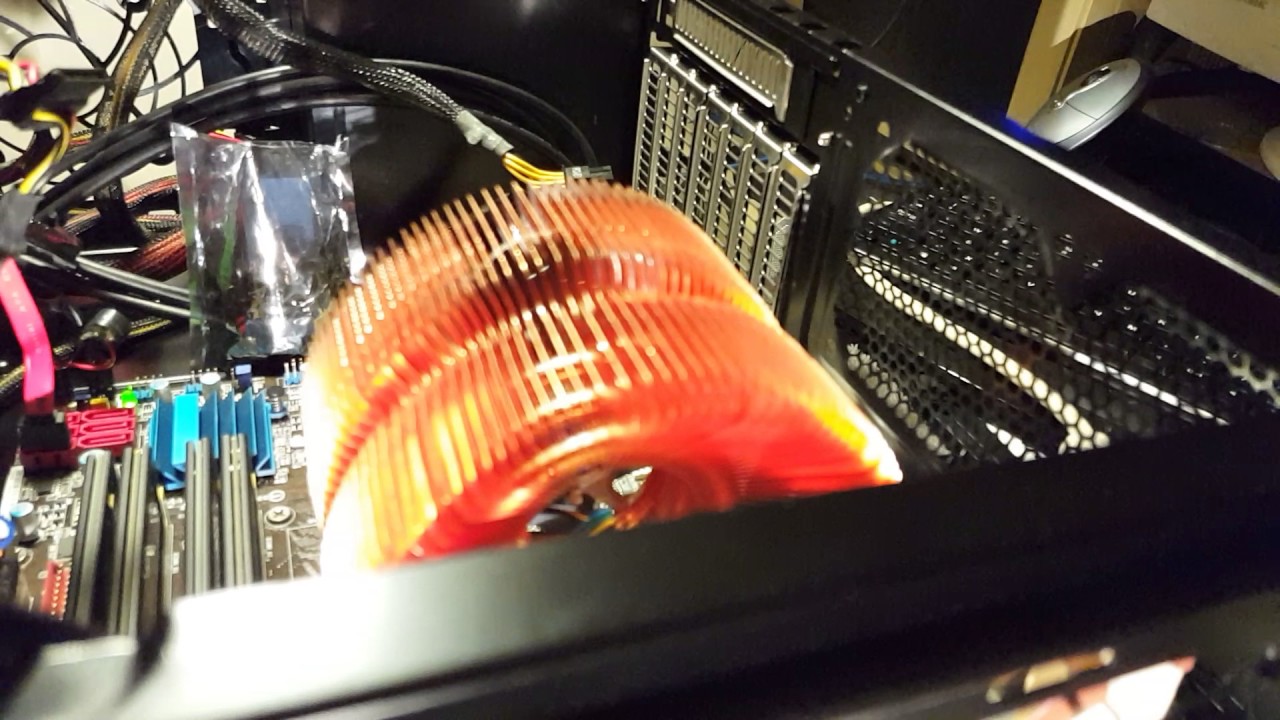 Media PC 2017 mounting fans with rubber anti vibration mounts. YouTube