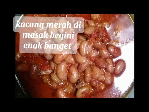 Resep Semur Daging Kacang Merah