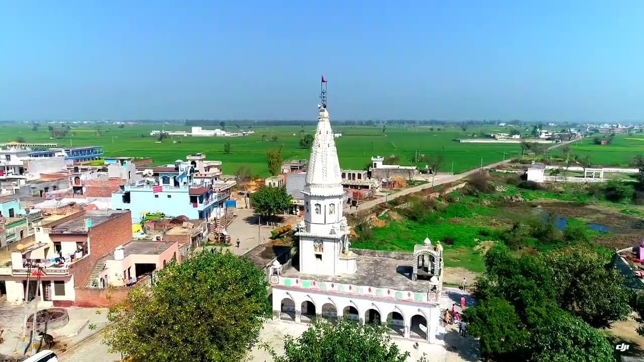 kaithal district 40 village popular Temple Drone video please share and