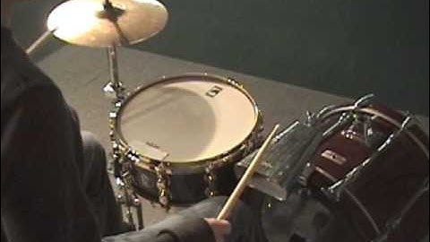 Paradiddle Inversion Drumset Application lesson with Mark Powers