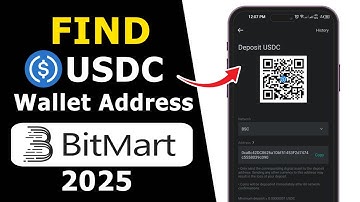 How to Find USDC Wallet Address on Bitmart Exchange