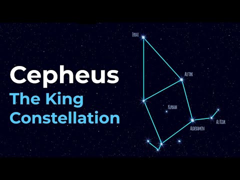 How to find Cepheus the King Constellation