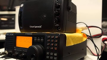 Icom IC 718 & Heil Clear Speech DSP Speaker on Ebay UK