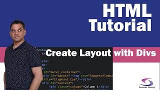 HTML Tutorial on laying out a page using DIVs and CSS