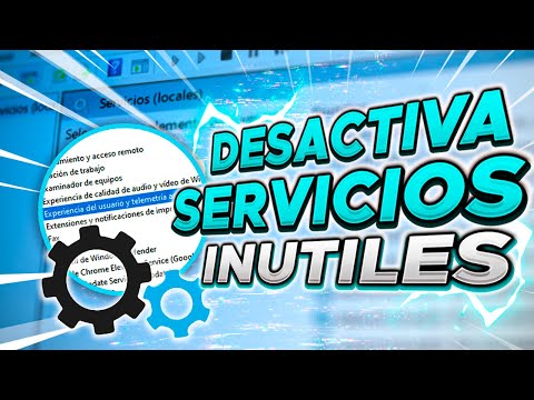DESHABILITA ESTOS Servicios