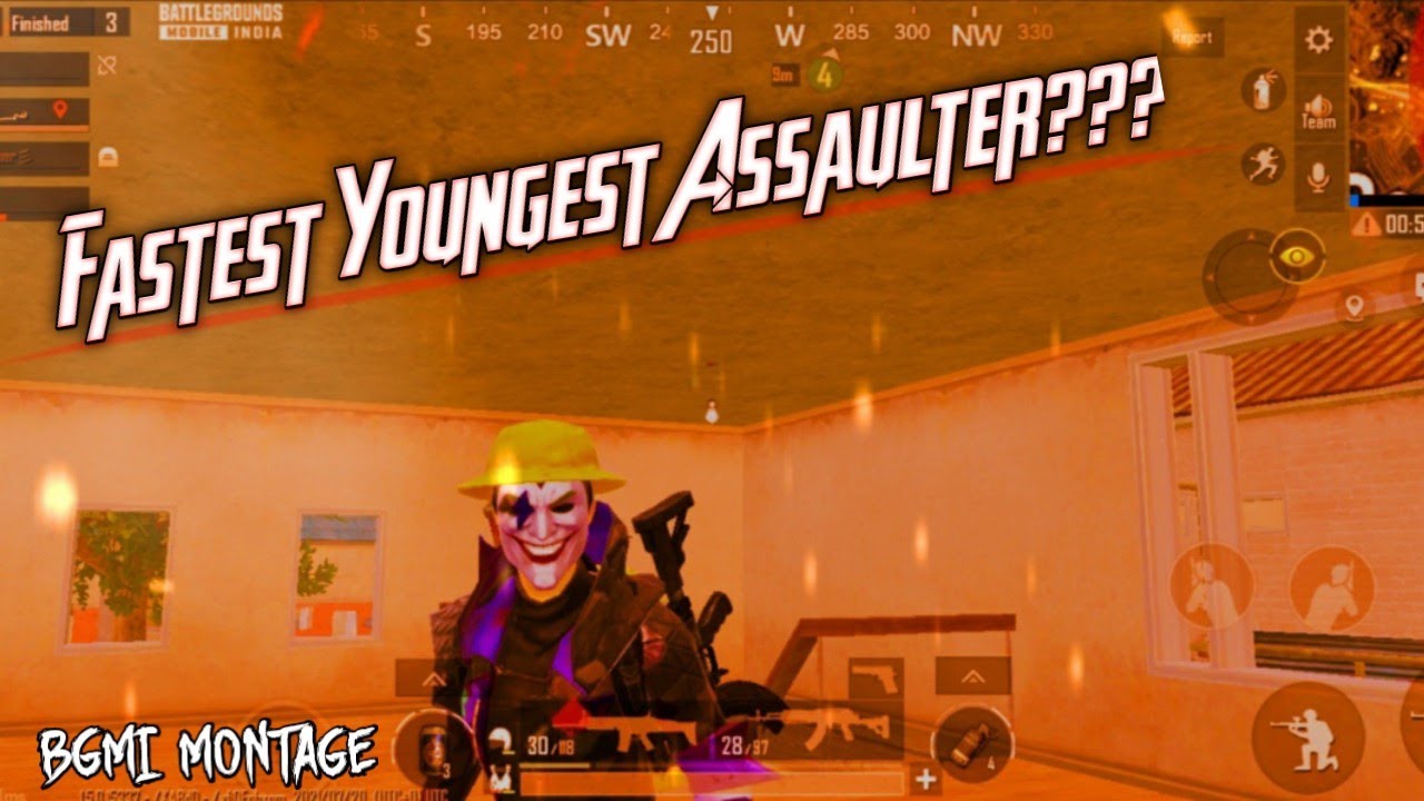 Am I the Fastest Youngest Assaulter?? ️BGMI MontageKiller Boy Gaming YouTube