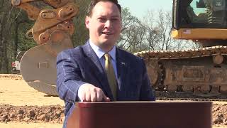 Groundbreaking Ceremony for a new elementary school at Maple Point
