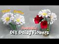 How I Make Daisy Flowers 🌼 from Paper | Easy DIY Paper Flower | Handmade Aesthetic Craft