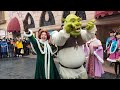 【4K】Universal Beijing Resort Parade character greeting 北京ユニバ グリ 20230212