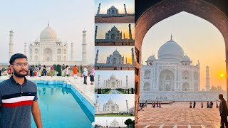 Visiting Early Morning Taj Mahal Vlog | Sunrise Taj mahal Tickets | Timings All Details | Agra Vlog