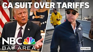 California will sue to stop Trump from imposing sweeping tariffs