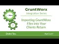 Drake Tax® - Importing GruntWorx Files into Your Clients Return