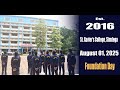 Foundation Day I August 01, 2016 I 2025 I St. Xavier's College, Simdega