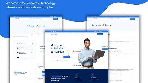 HelpDesk: Responsive Customer Support Theme for WordPress